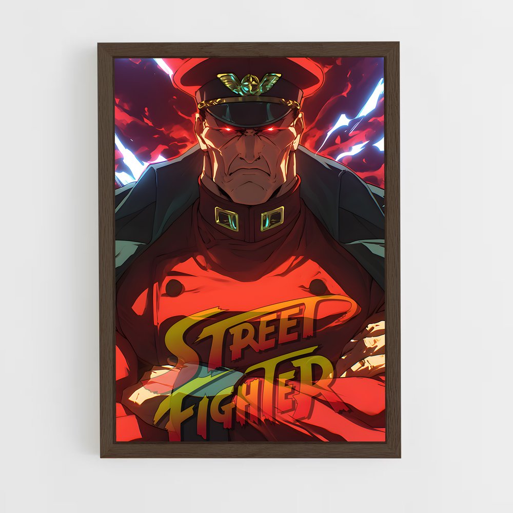 Poster Le Frappeur Roux – affiche Street Fighter (vue 5)